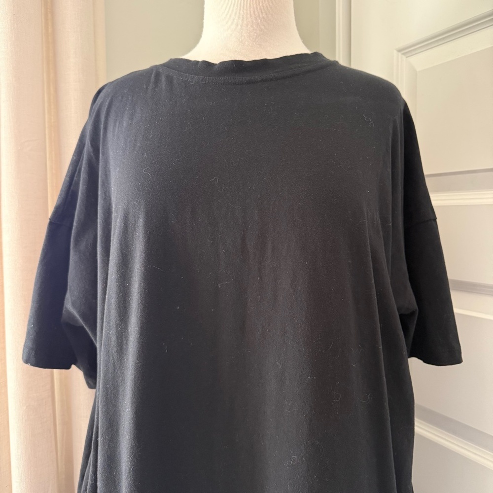 Dressed In Lala Ultimate Stretch T-Shirt Midi Dress — Size Medium - Picture 3 of 6